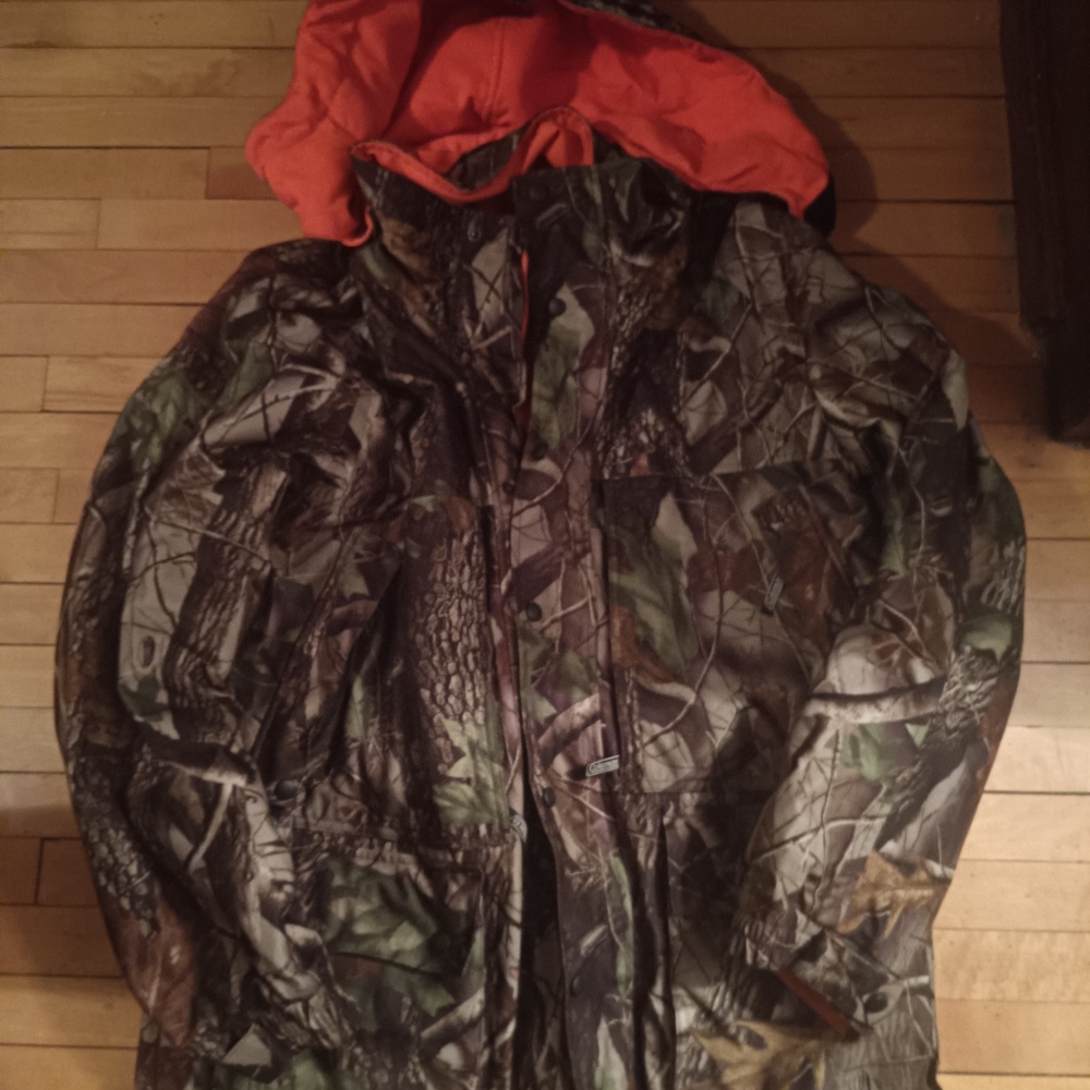 Coleman Orange Hooded Jacket